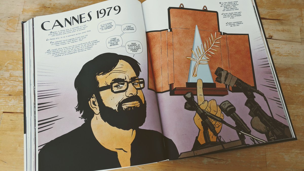 228 pages racontant l'ascension et le génie d'un des plus grands réalisateurs : Francis Ford Coppola.
Le Parrain, ses suites, Apocalypse Now.
Don Coppola, un roman graphique de Amazing Ameziane aux éditions du Rocher.