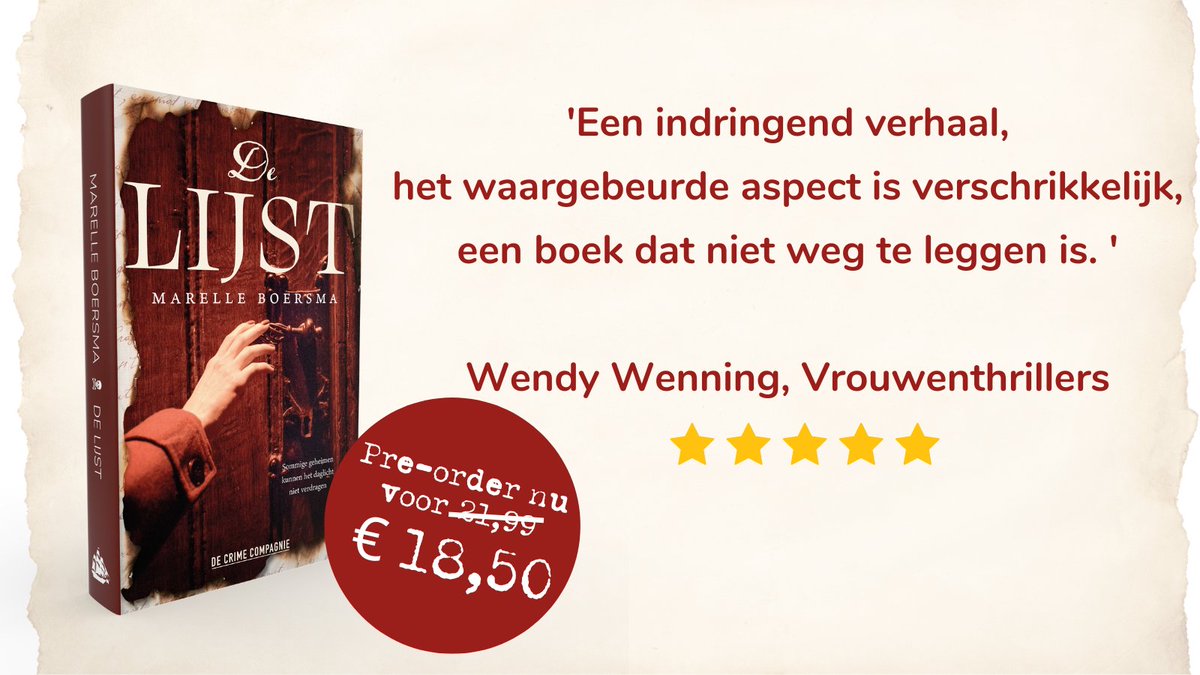 De Crime Compagnie tweet media