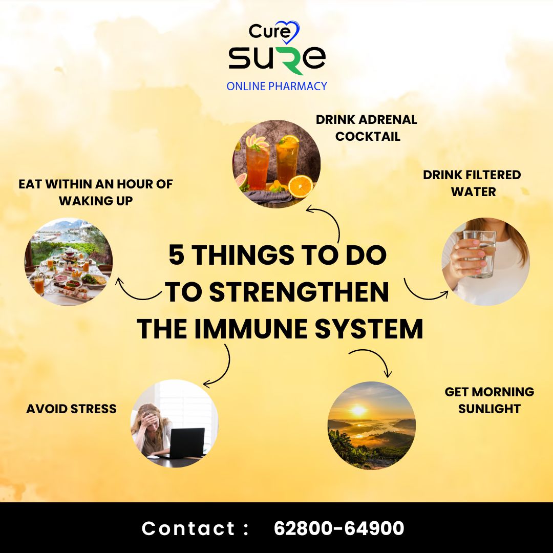 🌟💪 Unlocking the Power of Wellness: Discover these  5 Essential Steps to Boost Your Immune System!

#healthyliving #immuneboost #immunesystemstrength #stayhealthy #curesure #wellnessjourney #wellnessjourney #medicine #switchtogenericmedicines #medicines #medicine