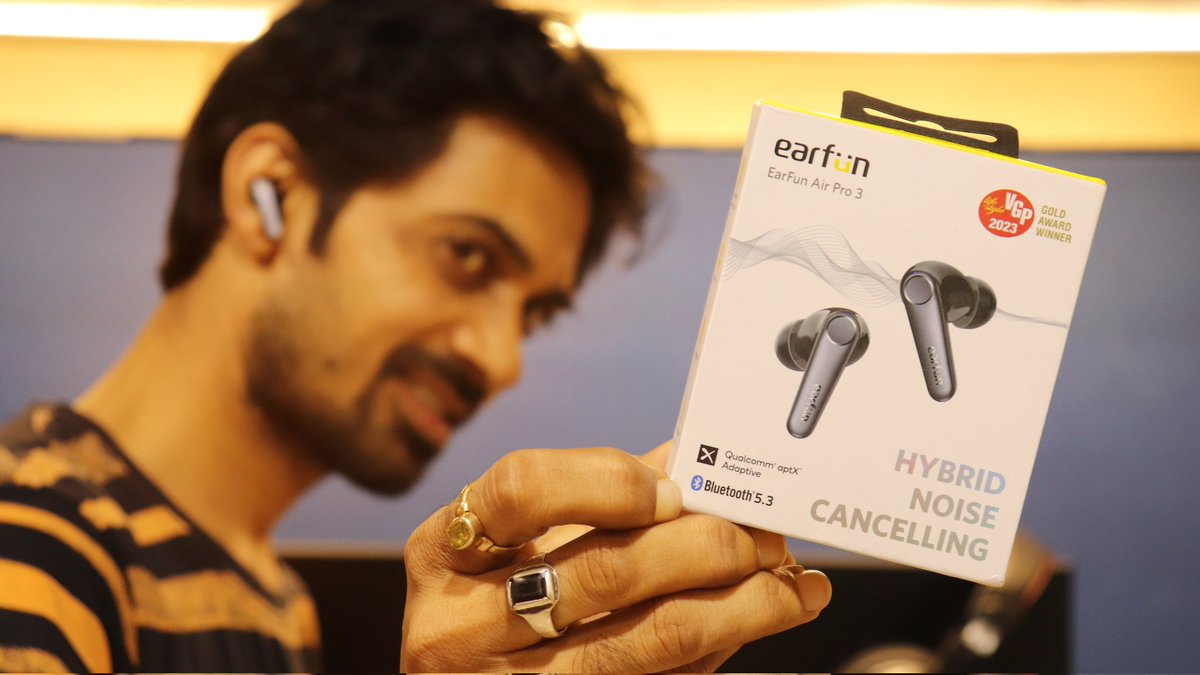 TechDekhoji's tweet photo. Used #EarFunAirPro3 during travelling and here is my impression : https://t.co/SgnpKilG9h via @YouTube
Good thing :
Support BT 5.3
AptX support
App support (already got 1 software update)
Can customise for Bass Treble https://t.co/kaZqAcxksp