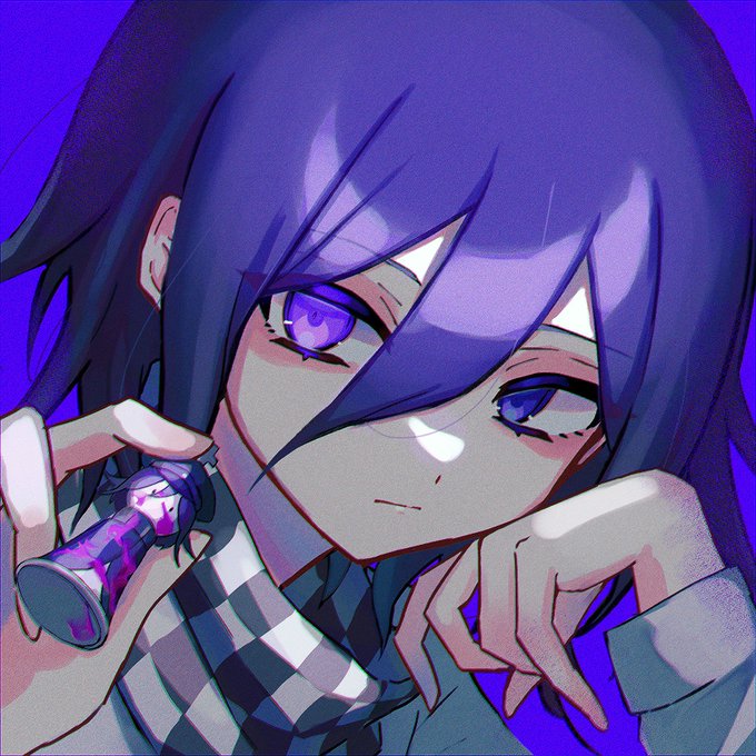「purple eyes shiny hair」 illustration images(Latest)