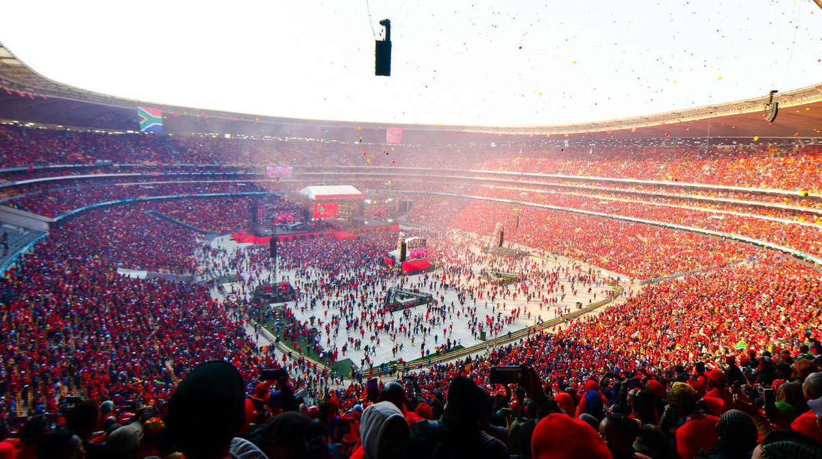 The biggest mystery of our time. The EFF can fill up a stadium in Johannesburg but they can’t win a single ward in Johannesburg.