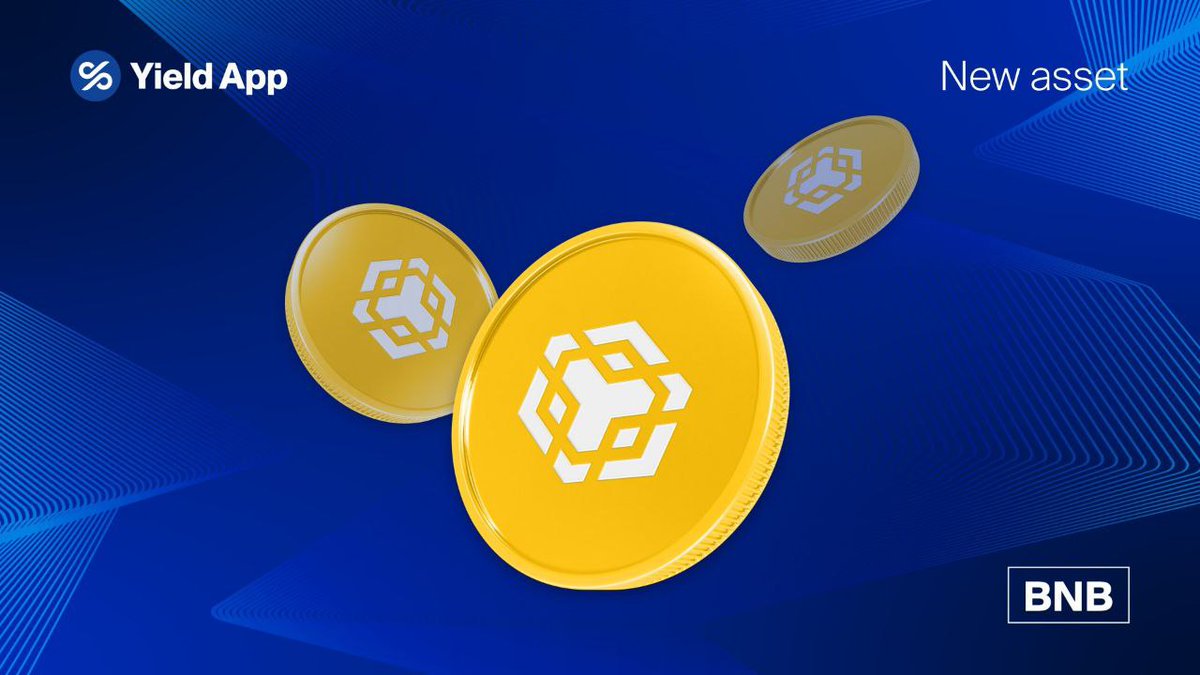 zkhem3's tweet image. $BNB is now LIVE on Yield App

✅ Earn up to 6% p.a. 
✅ Swap up to $10,000
✅️ Check it out: app.yield.app/login

#yieldapp #iweb3