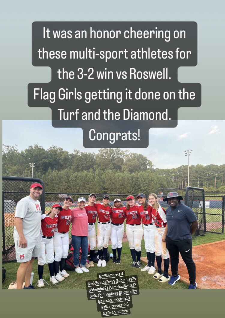 Milton High School Flag Football (@miltonflag) on Twitter photo 