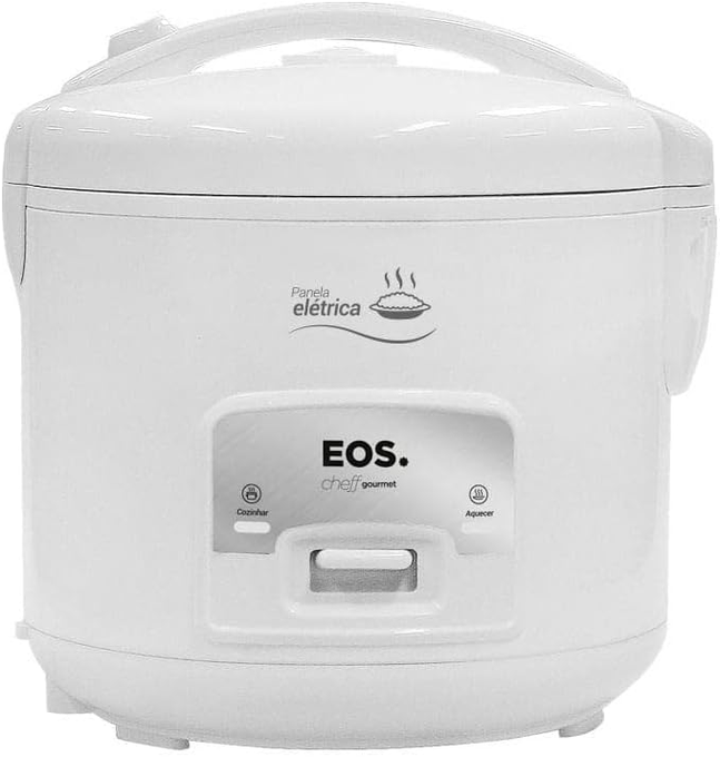 Panela Elétrica de Arroz Eos 5 Xícaras Branca 110v