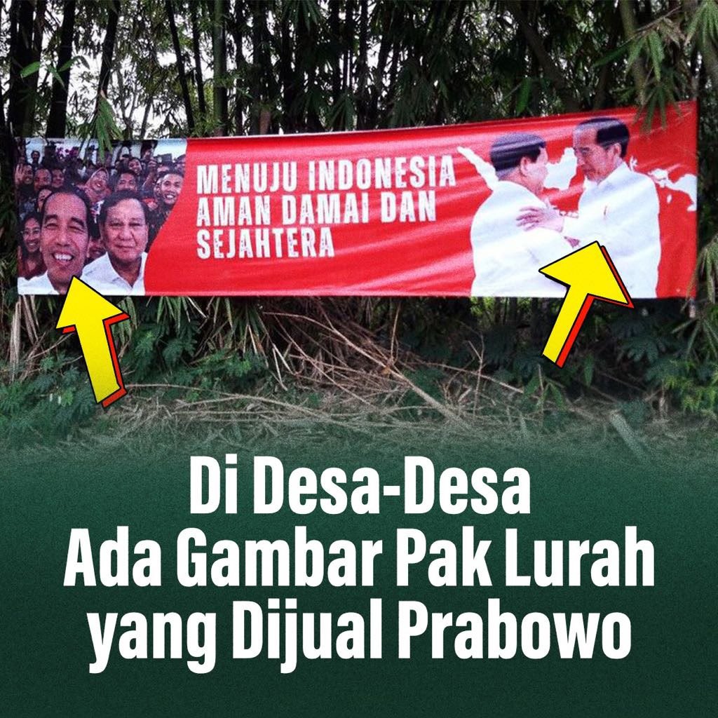 Melihat_Indo's tweet photo. Di Desa-Desa Ada Gambar Pak Lurah Yg Dijual Prabowo

Oleh : Randaru Sadhana

Teman saya di Jakarta membagikan sebuah cerita, tentang baliho-baliho yang sudah tertancap dan memenuhi ruang publik di ibukota. Saya tanya saja, baliho apa. Kalau iklan seperti di TV kan banyak, dan pastinya sudah menjadi hal yang wajar. 

Belum juga pertanyaannya selesai saya ucapkan, dia sudah menyahut kalau gambar yang tercatut pada baliho adalah Capres Gerindra, Prabowo Subianto. Ya kalau sendiri sih tidak masalah, lha kalau yang dipasang fotonya dengan Presiden Joko Widodo? 

Apa sih yang mau diperlihatkan selain kebersamaannya dengan sang presiden? Saya jadi makin kepo, itu mau ngumbar kebersamaan? Atau malah persaudaraan yang erat melekat, jadi satu hati gitu? 

Bukan lagi kaget tapi sudah memasuki taraf heran, kenapa capres Gerindra ini menggunakan cara lama untuk menunjukkan keeksistensiaennya? Ingat dong saat melawan Jokowi di pilpres 2014 dan 2019, nama siapa yang melatarbelakangi potretnya? 

Yes, sang mertua, presiden kedua RI, Soeharto. 

Di setiap kunjungannya dalam rangka kampanye dan pertemuan di ruang publik, poster yang memperlihatkan Soeharto terpampang dengan terang.  Mungkin foto itulah yang dipercaya menjadi jimat keberuntungannya. 

Tapi sekarang sudah tidak lagi. Setelah dua kali pencapresan terbukti foto Soeharto tidak laku, tokohnya kali ini yang diubah. Bukan lagi mantan mertuanya, melainkan mantan lawannya yang kini menjadi seorang teman. 

Siapa lagi kalau bukan Jokowi. Awalnya saya percaya dengan penuturan para tokoh-tokoh yang berada di barisan Prabowo Subianto. Mereka menumpahkan kalimat yang begitu cantik, seperti Prabowo itu seorang patriotisme. 

Banyak pula pendapat tentang dirinya yang negarawan, berjiwa pancasilais, dan nilai positif lainnya. Jatuhnya bukan lagi pada sebuah penilaian, tapi lebih ke pujian. Digelontorkan dengan bergelimang pujian membuatku makin bergedik ngeri. Karena kali ini ada makna nyata dari “ekspektasi tak seindah realita”. 

Bisa saja pujian itu berasal dari lisan, tanpa ada tindakan langsung. Bagimana bisa seseorang disebut negarawan, kalau kisah masa lalunya saja mangukir pahatan luka di daftar pelanggaran HAM berat?

Bagaimana bisa orang yang lebih memilih lari ke luar negeri katimbang menghadapi masalah di negaranya sendiri, justru mendapat julukan seorang patriot? Dimana letak jiwa kepahlawanannya? Biarlah pertanyaan itu dijawab langsung oleh rakyat, yang melihat tindak-tanduk calon pemimpinnya. 

Saya hanya sangat menyayangkan, karena Prabowo harus merogoh kocek yang besar demi  mengumbar kedekatannya dengan Jokowi. Padahal dari banyak sudut pandang mengatakan kedekatan keduanya itu wajar, karena menggambarkan hubungan antara presiden dan menteri dalam kabinetnya. 

Akan lebih baik, jika sang menhan ini memperlihatkan kelihaiannya dalam bekerja. Karena kinerja dan prestasi yang nyata keberadaannya, menjadi bukti akurat rekam jejak untuk bahan pertimbangan para pemilih.