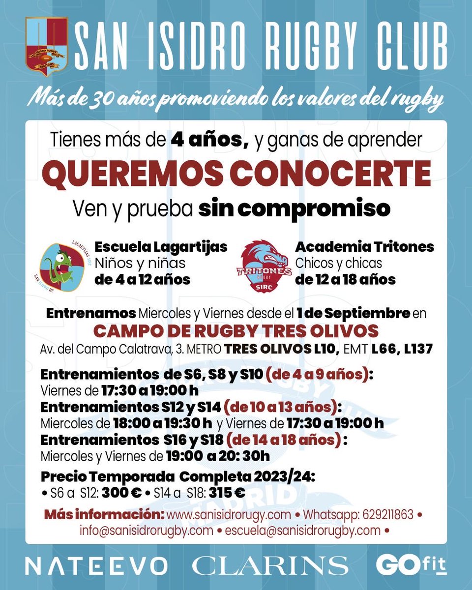 Para padres y criaturas… <a href="/sanisidrorugby/">San Isidro Rugby</a>