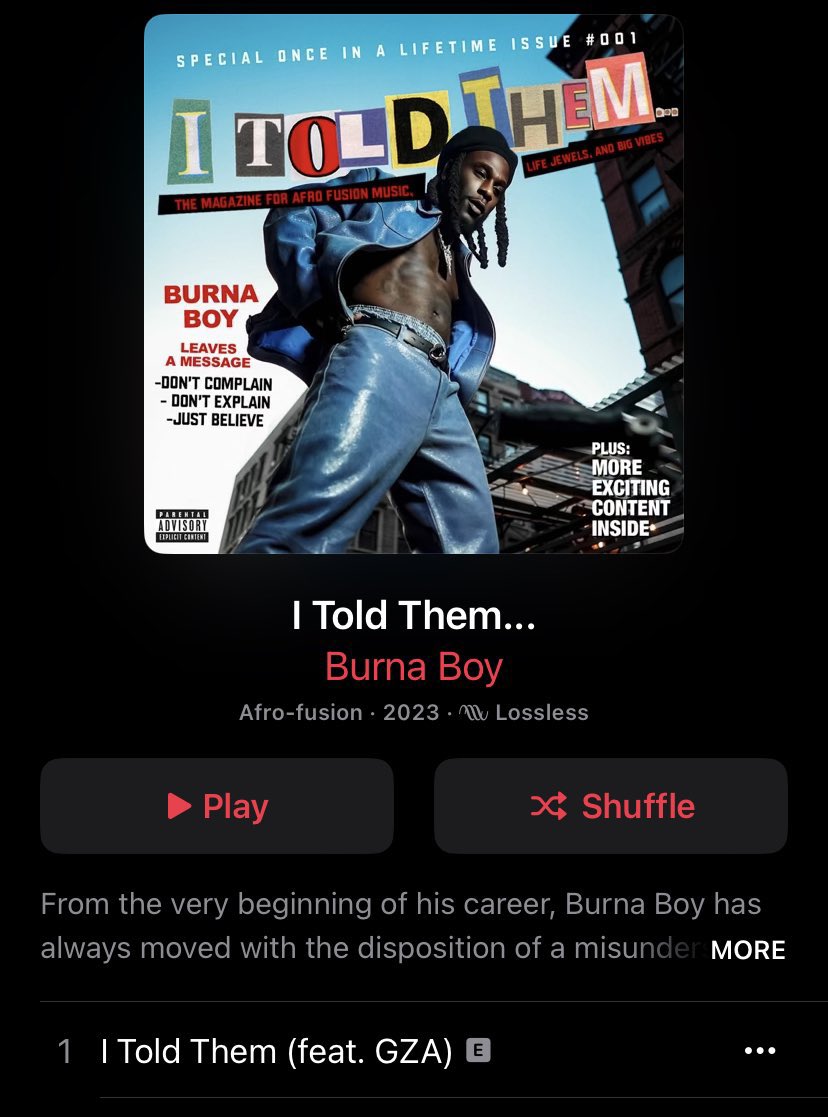 BigKim54's tweet photo. #TOLDTHEM I will drop flop album. Cuz of this mid album you abused the whole afrobeat artistes and the genre π©π© https://t.co/5NnE2Mk6Gm