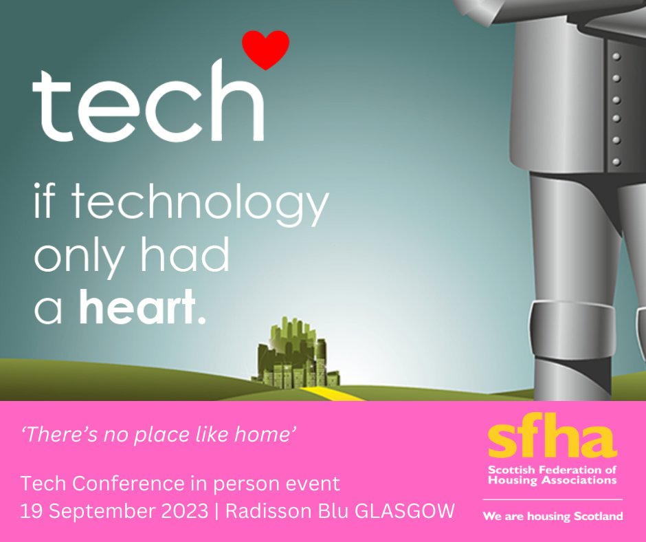 sfha_hq's tweet photo. Join TECH on 19 Sept as it promotes the heart of technology in housing, welcoming housing, health &amp; social care providers committed to improving the quality of life of our tenants through tech.

Fancy learning more and coming along? All details are here 👇
https://t.co/khnR9VokAe https://t.co/snPjUwYpn3