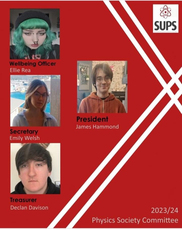Salford Physics (@salford_physics) on Twitter photo Meet the new members of the <a href="/SalfordUni/">University of Salford</a> Physics society: President - James Hamond, Secretary - Emily Welsh, Wellbeing officer - Ellie Rea, Treasurer -Declan Davison🤩🥳 #lovephysics <a href="/UoS_Students/">UoS_Students</a> Meet the new members of the <a href="/SalfordUni/">University of Salford</a> Physics society: President - James Hamond, Secretary - Emily Welsh, Wellbeing officer - Ellie Rea, Treasurer -Declan Davison🤩🥳 #lovephysics <a href="/UoS_Students/">UoS_Students</a>