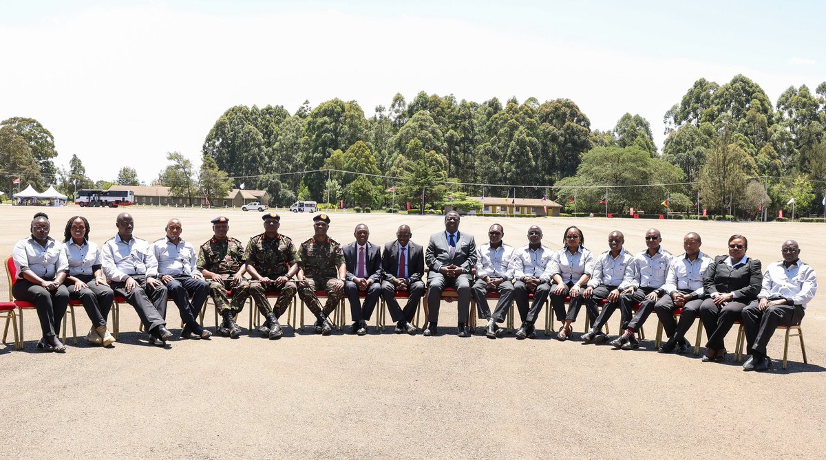 MusaliaMudavadi's tweet photo. Congratulations to the 1,405 graduates who successfully completed a two-month training course at Recruits Training College in Eldoret and are now qualified as KRA Revenue Service Assistants. https://t.co/EGaiiBsydJ