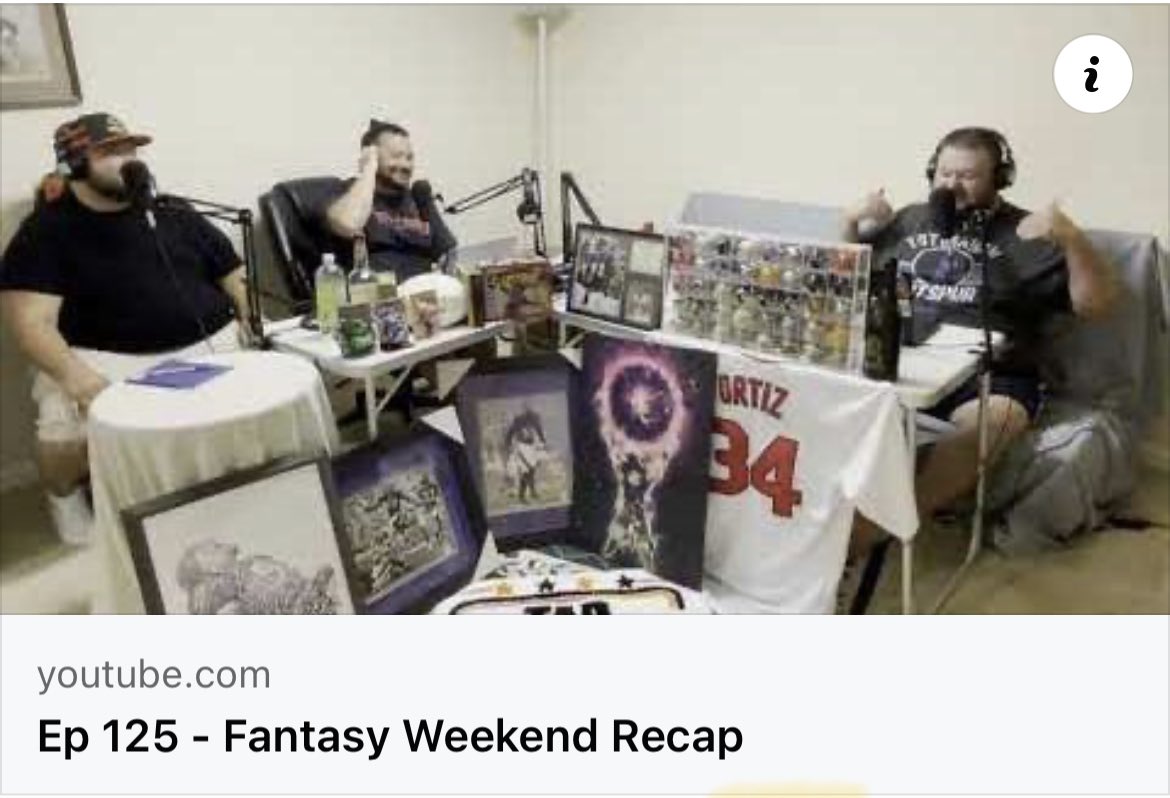TADBelligerent's tweet photo. Ep 125 - Fantasy Weekend Recap 

Link - https://t.co/BUurzHmtvo via @YouTube 

@TADtwade @TAD_Augustus &amp; @DannyMatt_TAD r back! This week we recap the annual trip to Fantasy Weekend for our Fantasy Football Draft! Then we finish up w/ a  college footbal 2023 season preview https://t.co/BKCWHc8i2W
