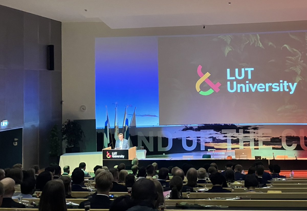 Congratulations to all new masters and doctors who just graduated at the @UniLUT 

Onnittelut ja hyvää jatkoa 🚀 🇫🇮 

#LandOfTheCurious