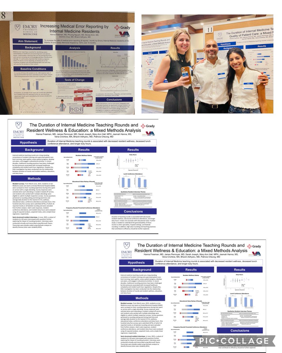 So awesome to present and meet my HM colleagues at the HM research day!! @EmoryGIM  @EmoryHospMed  @EmoryDeptofMed