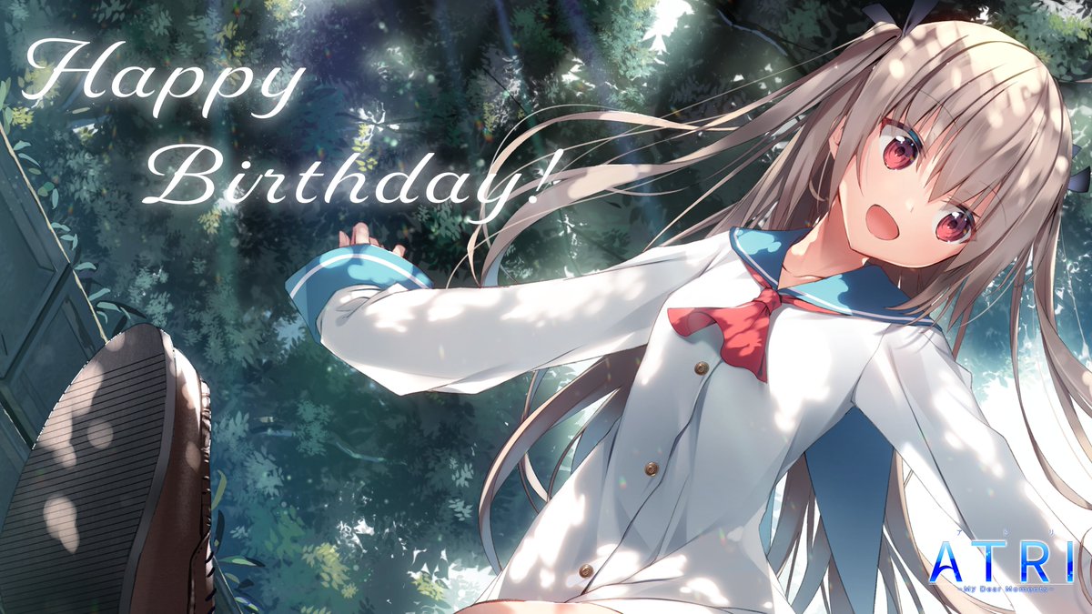 ANIPLEX_EXE's tweet photo. ✼••┈┈┈┈┈┈┈┈┈┈┈••✼
 🦀本日はアトリの誕生日🦀
✼••┈┈┈┈┈┈┈┈┈┈┈••✼
　　Happy Birthday Atri！

#ATRI #アニプレックスエグゼ https://t.co/hSKXWPJhz2