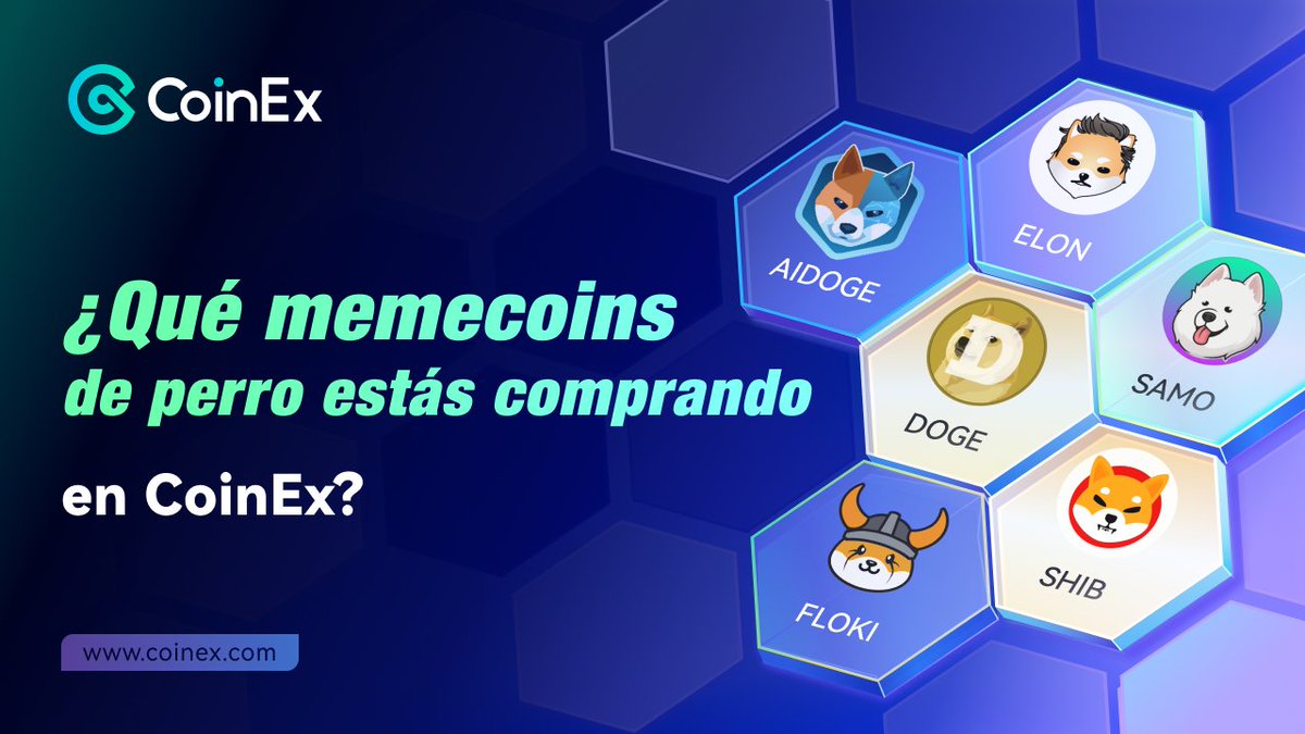 🔥¡No te pierdas la subida meteórica los #memecoins! 🐕¿Qué memecoins de perro estás comprando en CoinEx? 🎁Comenta tu respuesta con #CoinEx #Crypto #MemeCoin para compartir 1000 $CET.