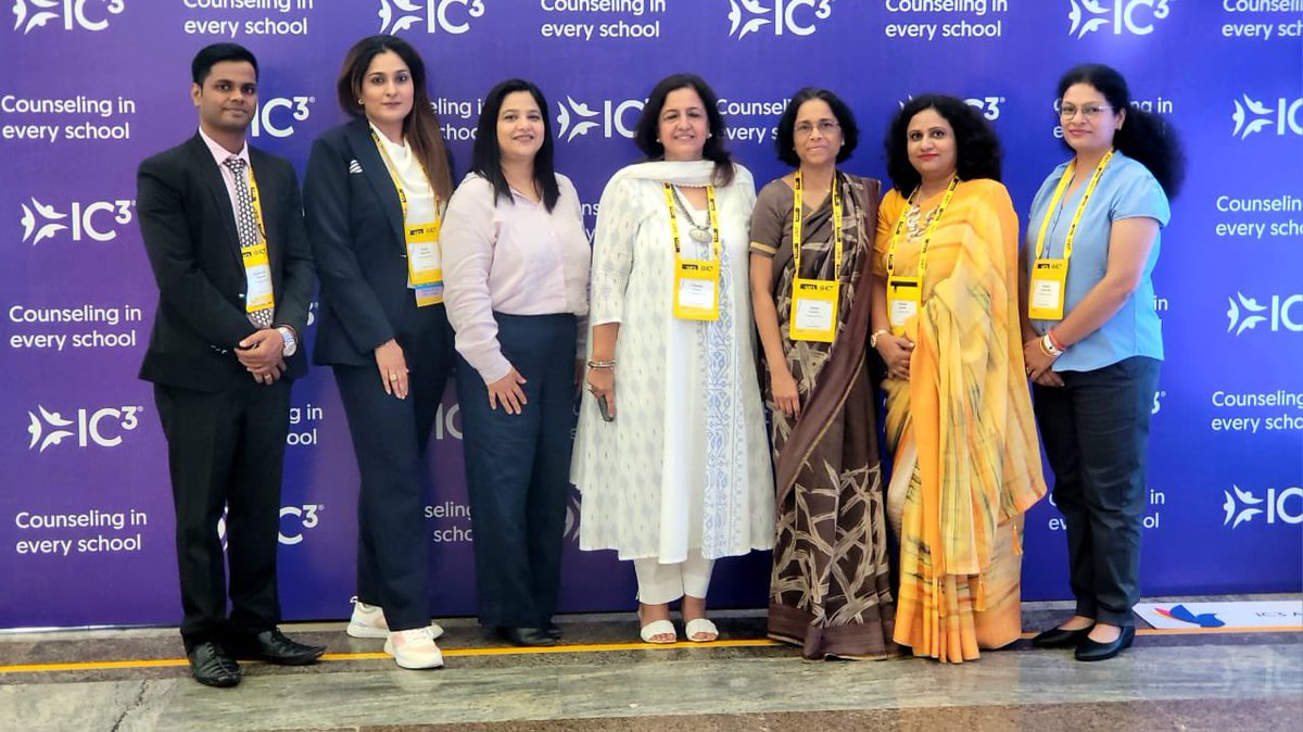 Our CMS Career Counsellors, under the leadership of CMS President & MD, Prof. Geeta Gandhi Kingdon, and CMS Head Career Counsellor, Mrs. Kundra Chandra, attended the IC3 (International Career & College Counselling) Conference held in Hyderabad recently. #IC3Conference #CMS