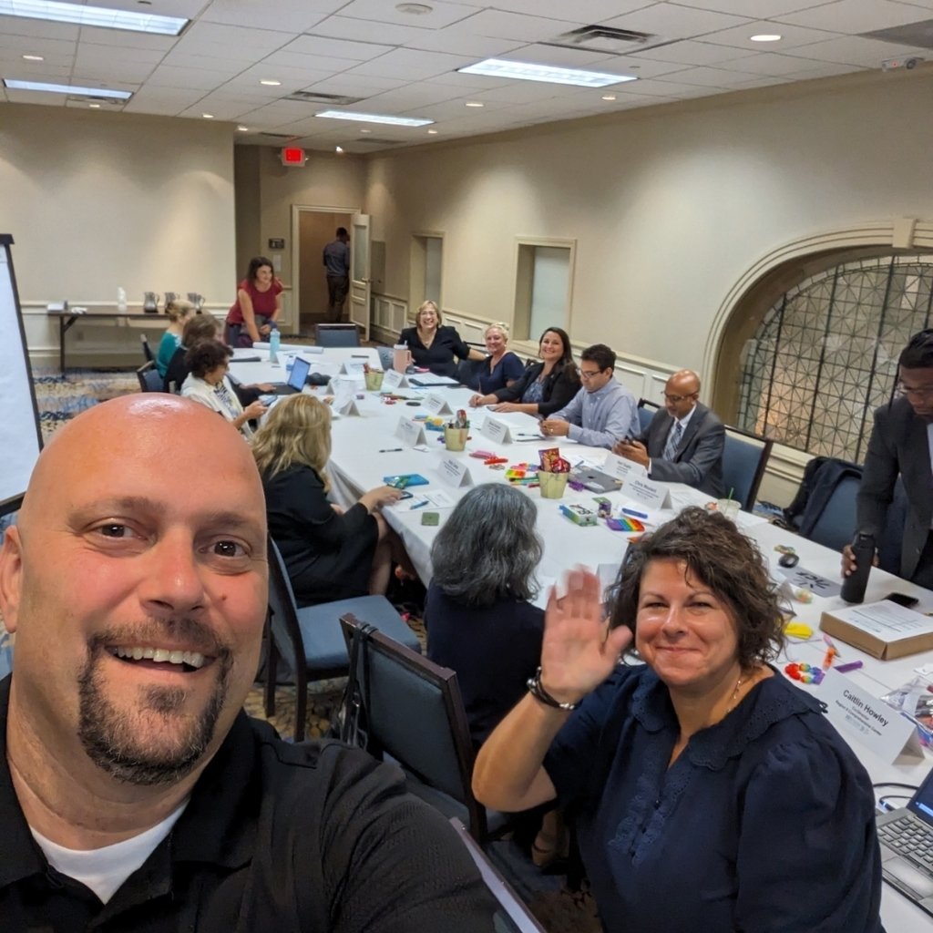 SaginawISD's tweet photo. As a part of Region 8 Comprehensive Center's Advisory Board,  Executive Director Bugni is with educators from MI, IN, and OH, working on the future of change to the educational system. #SaginawISD #Leadership #CCNetwork https://t.co/rMfCwAk4nP