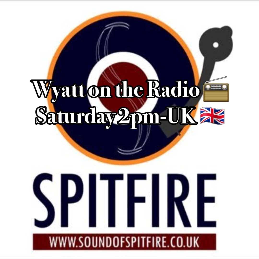 @SoundofSpitfire tomorrow Wyatt on the Radio 📻 Featured Artist & Interview @luxthereal1 'She Said ' 'Cardboard Limousine ' 'Our Way ' 'I Got you ' 'Humanity's Fall ' @jam_tako3 new 'Angel city ' @GalvoParker new 'Maybe' @FallsPetal new 'Dancing thru the Crowd '