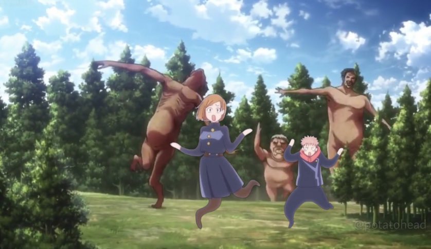 animeupdates's tweet photo. Shingeki no Kaisen https://t.co/iwXzgZGJNY