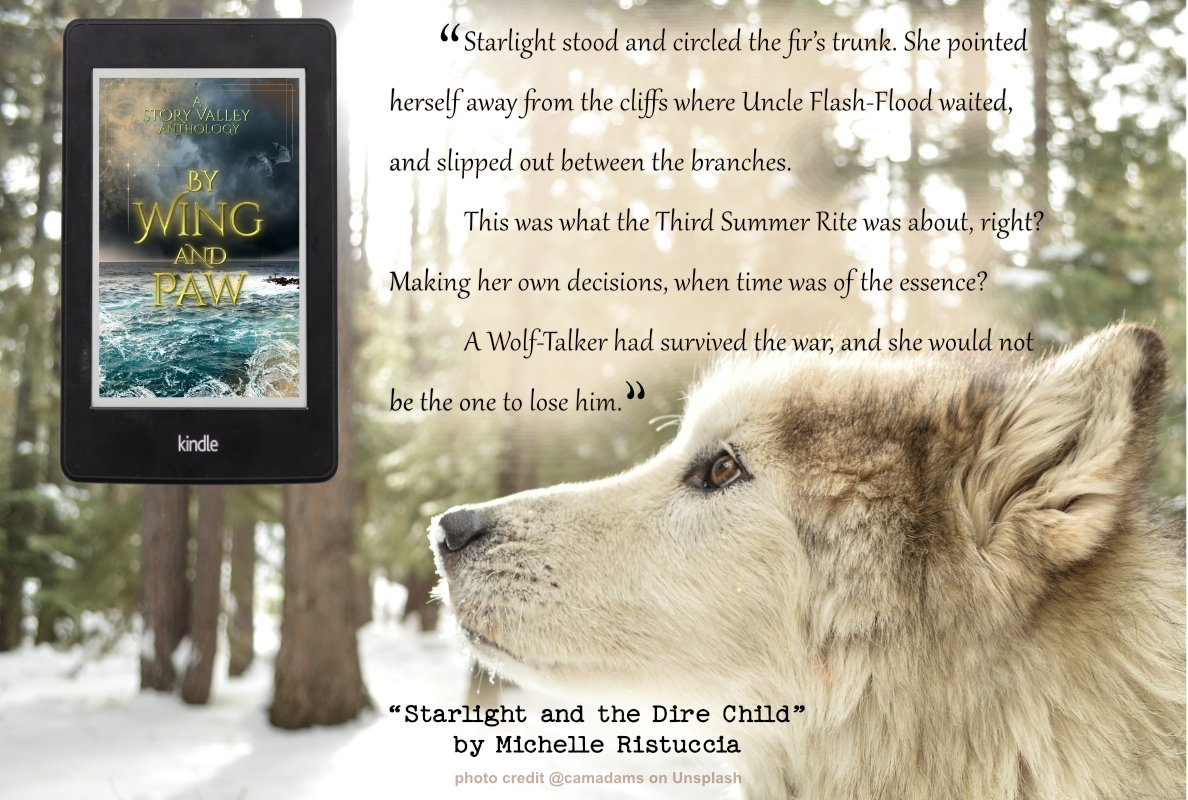 New SSF Anthology! Check out my upcoming story, "Starlight and the Dire Child" in By Wing and Paw: amzn.to/44uk5CO