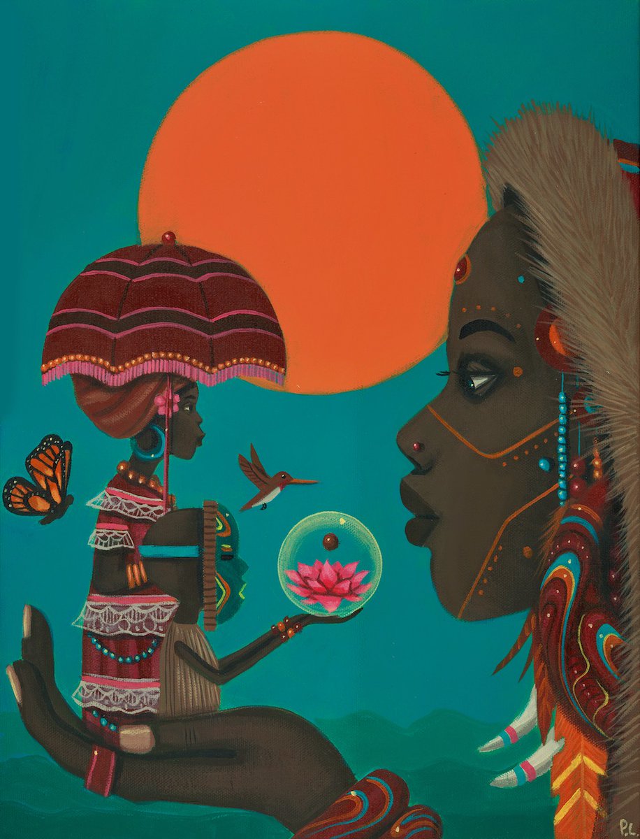 New work, acrylic on canvas 14" x 18" x 1.5"