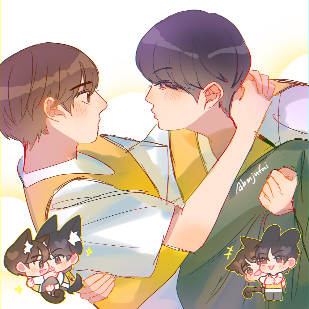 bmjnfai's tweet image. 🐰🐿️👸 #숩텬 #soobtyun #taebin