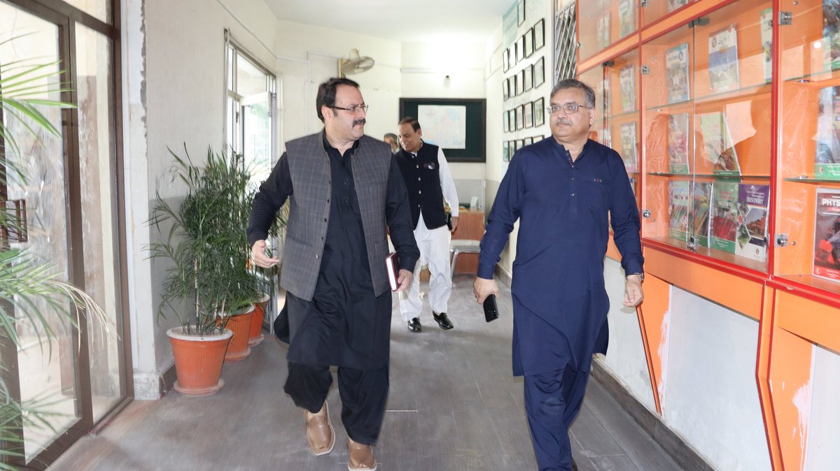 With VC AIOU Islamabad