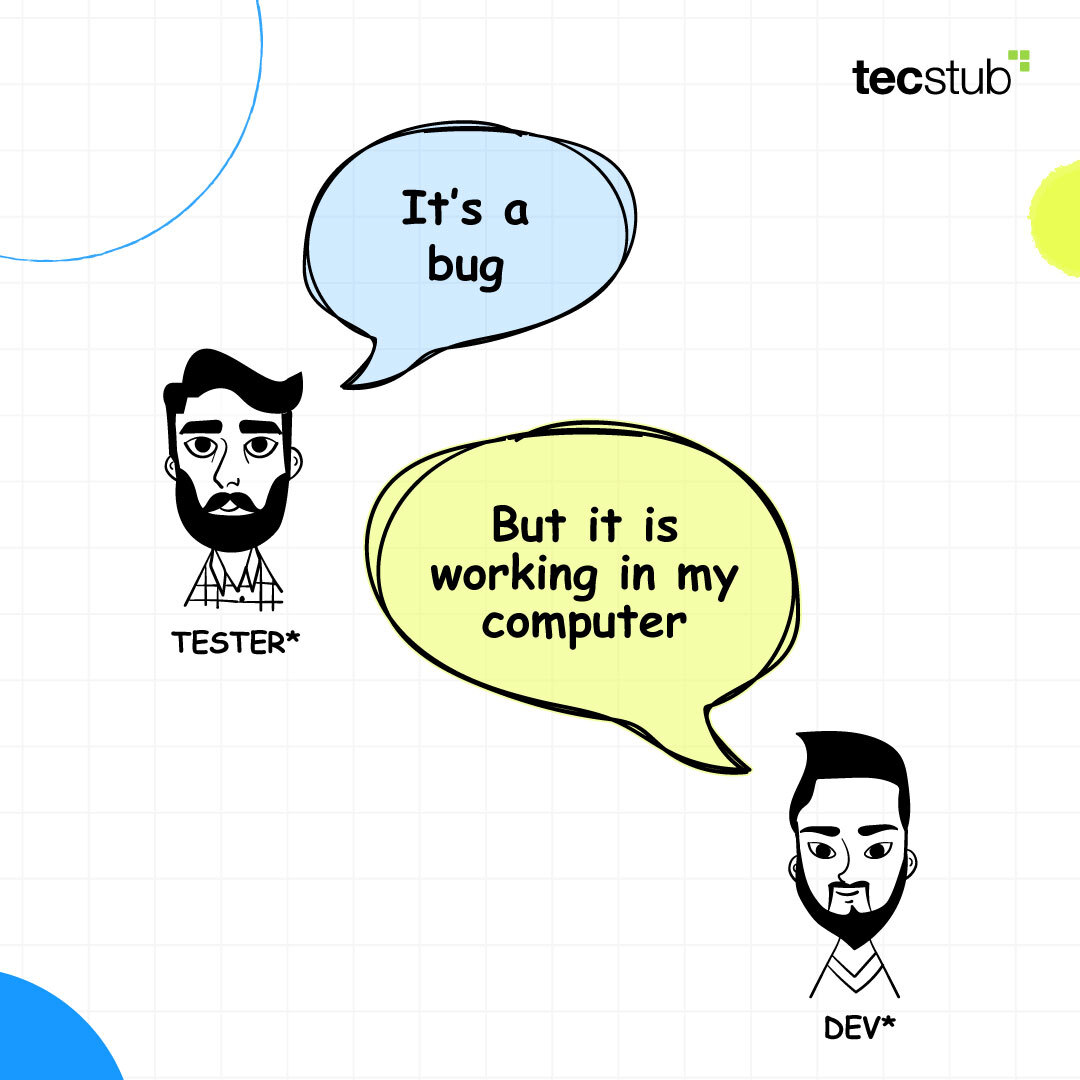 tecstub's tweet photo. 🔍Happening in Every IT Company👨‍💻

Most common Tester-Dev Dialogue: Embracing Bugs, Crafting Solutions.🚀

#Memes #DeveloperLife #QAAnalyst #CorporateMeme #Dialogue #Tecstub https://t.co/AAnSDYU1yx