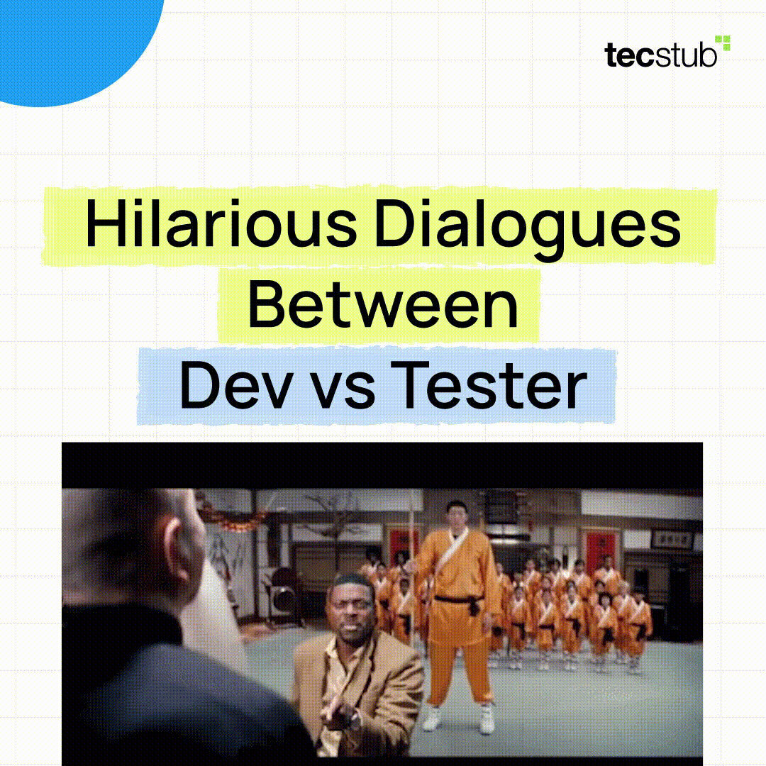 tecstub's tweet photo. 🔍Happening in Every IT Company👨‍💻

Most common Tester-Dev Dialogue: Embracing Bugs, Crafting Solutions.🚀

#Memes #DeveloperLife #QAAnalyst #CorporateMeme #Dialogue #Tecstub https://t.co/AAnSDYU1yx