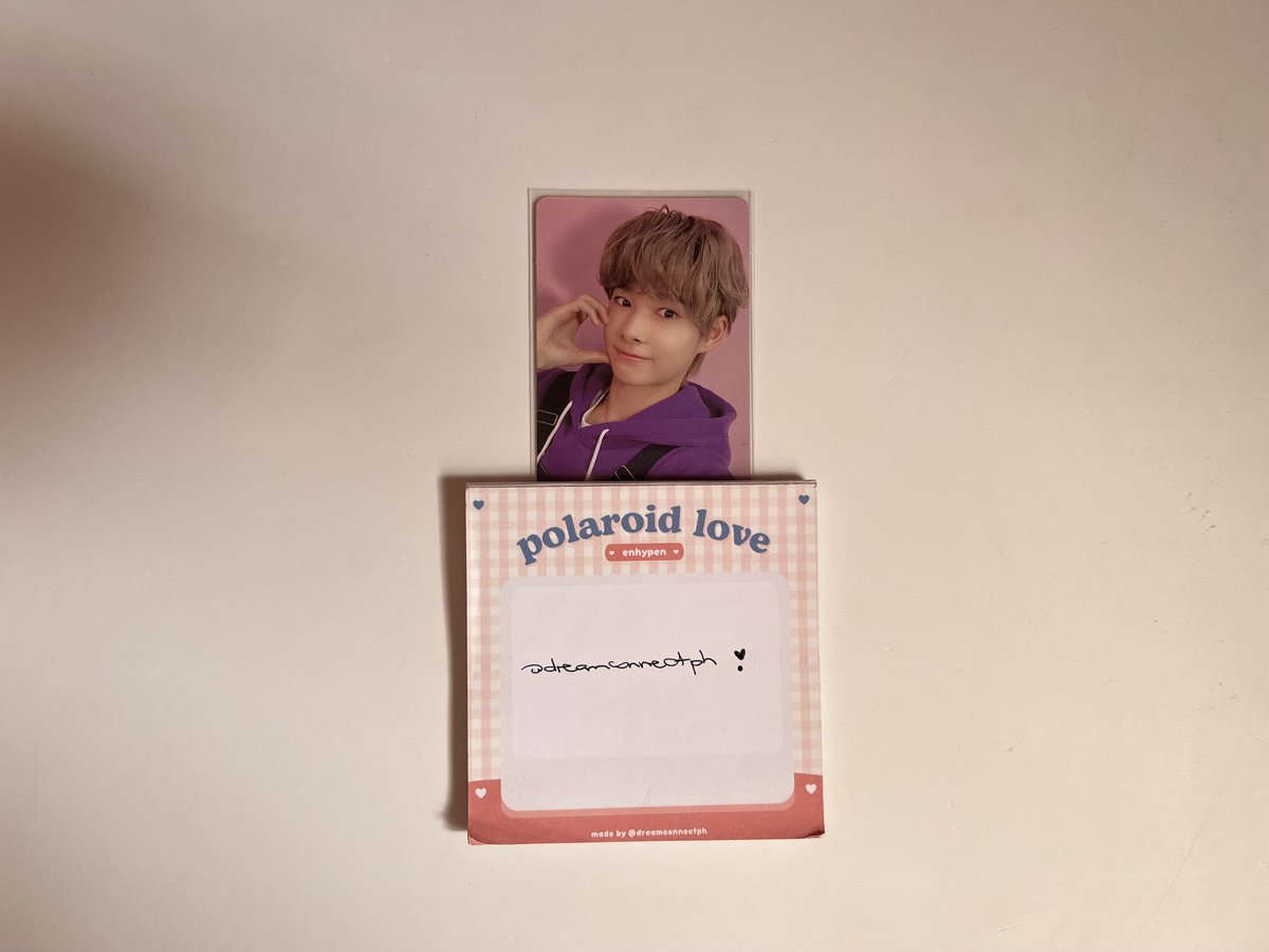 dreamconnectph's tweet photo. ❗️Early Payday Sale ❗️

#DreamConnectOnhand

꒰ wts lfb ph onhand ꒱

♡ Enhypen Niki 1st Ggu Ggu Package Random Photocard ♡
— ₱380

ꔛ dop: 5 days, payo prio
ꔛ reply or dm mine
ꔛ liked = yours! wait for our dm https://t.co/4lzEny3WSA