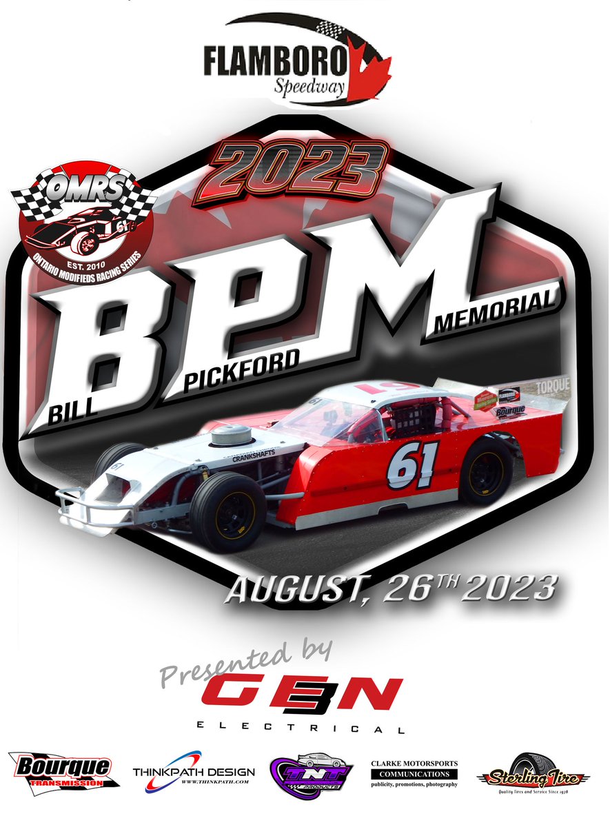 FlamboroSpdwy's tweet image. This is going to be a huge event for the OMRS Modifieds!
Lots of lap sponsors have stepped up to make this a huge event this weekend!
The @CanAmMidgets are also on the card as the start the last few races of there season!
Be sure to join us this Saturday to catch all the action!
