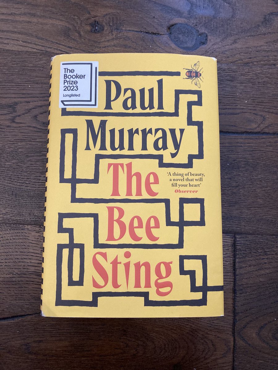 fionamsharp's tweet image. Book post! Thank you ⁦@PenguinHuddleUK⁩ ⁦@HamishH1931⁩ #PaulMurray #TheBeeSting ⁦@TheBookerPrizes⁩