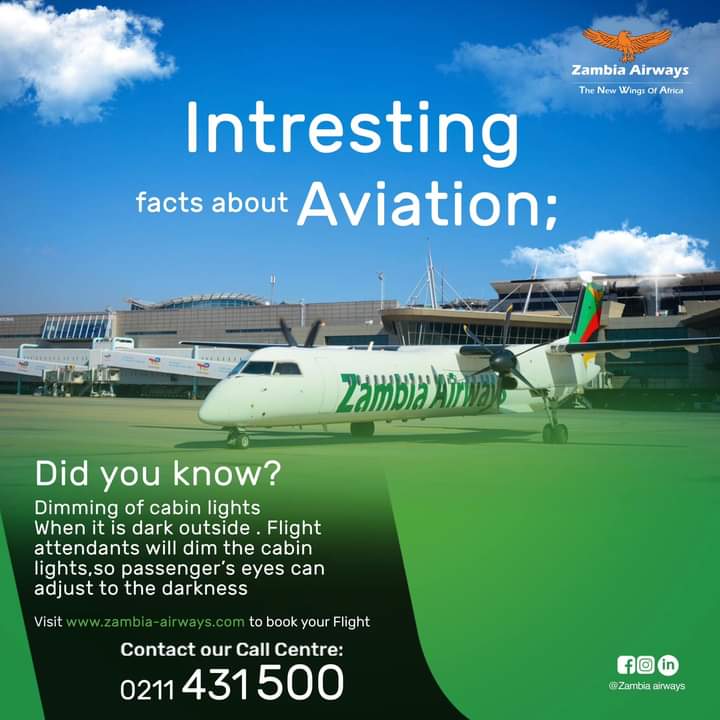 Aviationfacts! 

#FlyZambiaAirways #TheNewWingsOfAfrica #ZambiaAirways