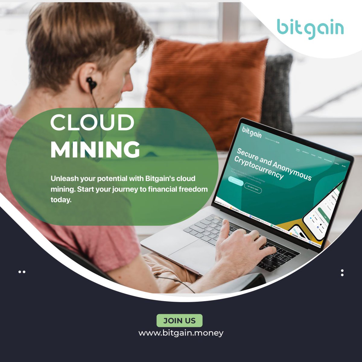 Bgainpro's tweet image. Live comfortably and better ! join cloud mining and get upto 10% cashback 
#crypto #bitcoin #cryptocurrency #blockchain #ethereum #btc #forex #trading #money #cryptonews #cryptotrading #bitcoinmining #cryptocurrencies #investing #eth #investment #bitcoinnews #bitcoins #nft…