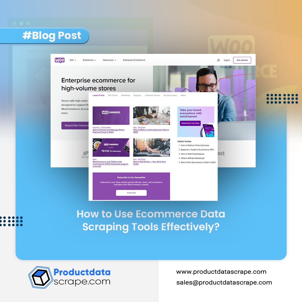 ProductScrape's tweet image. This blog gives insights into using #ecommercedatascraping tools effectively to collect and use data to grow ecommerce businesses. Check it out to learn more.

Know more : productdatascrape.com/ecommerce-data…

#EcommerceDataExtractor #ecommercedatascraper #priceIntelligence #USA #UK #UAE