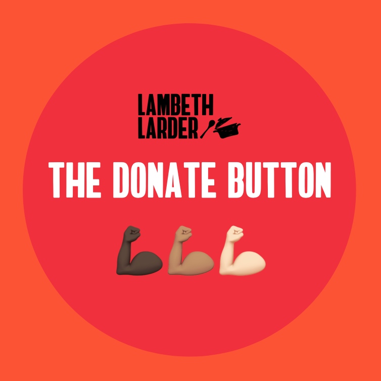 👉🏽 In the top right corner of our website, you will find the donate button 💪🏽 We don't collect or give food but accept funds that will help us continue our work helping create a stronger, more resilient community 🧡 🙌🏽 Donate in our website lambethlarder.org #CostOfLiving