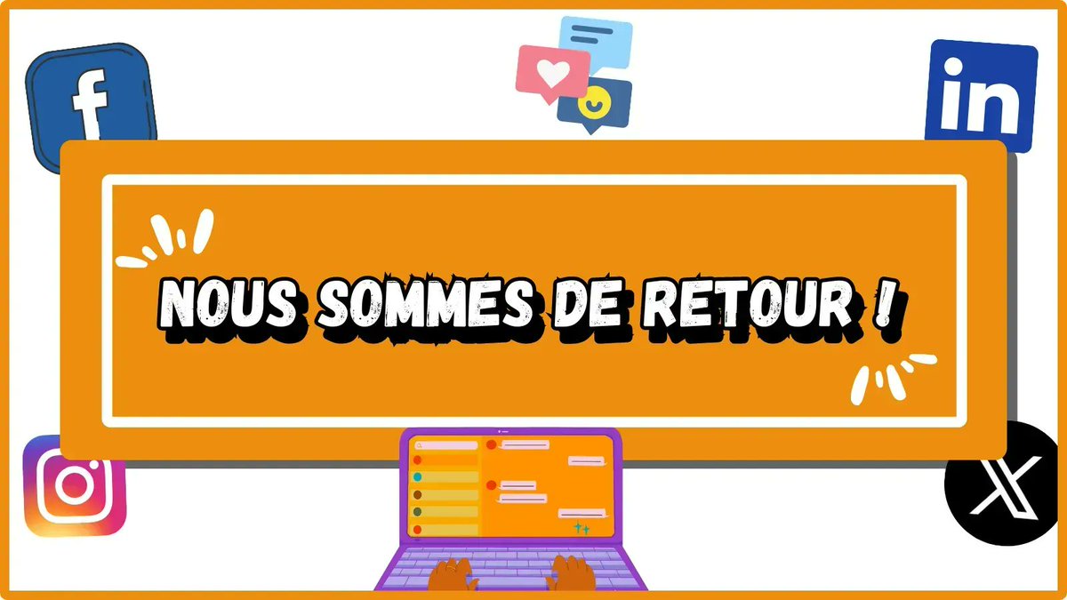 BtsComAgen's tweet photo. Nous sommes de retour ! L'activité du #BTSCOM sur les réseaux sociaux reprend dès aujourd'hui !
Vous pourrez donc suivre à nouveau la vie du BTSCOM à travers les #actualités et les #évènements quotidiens que nous vous partagerons ! https://t.co/AneOIvzXpN