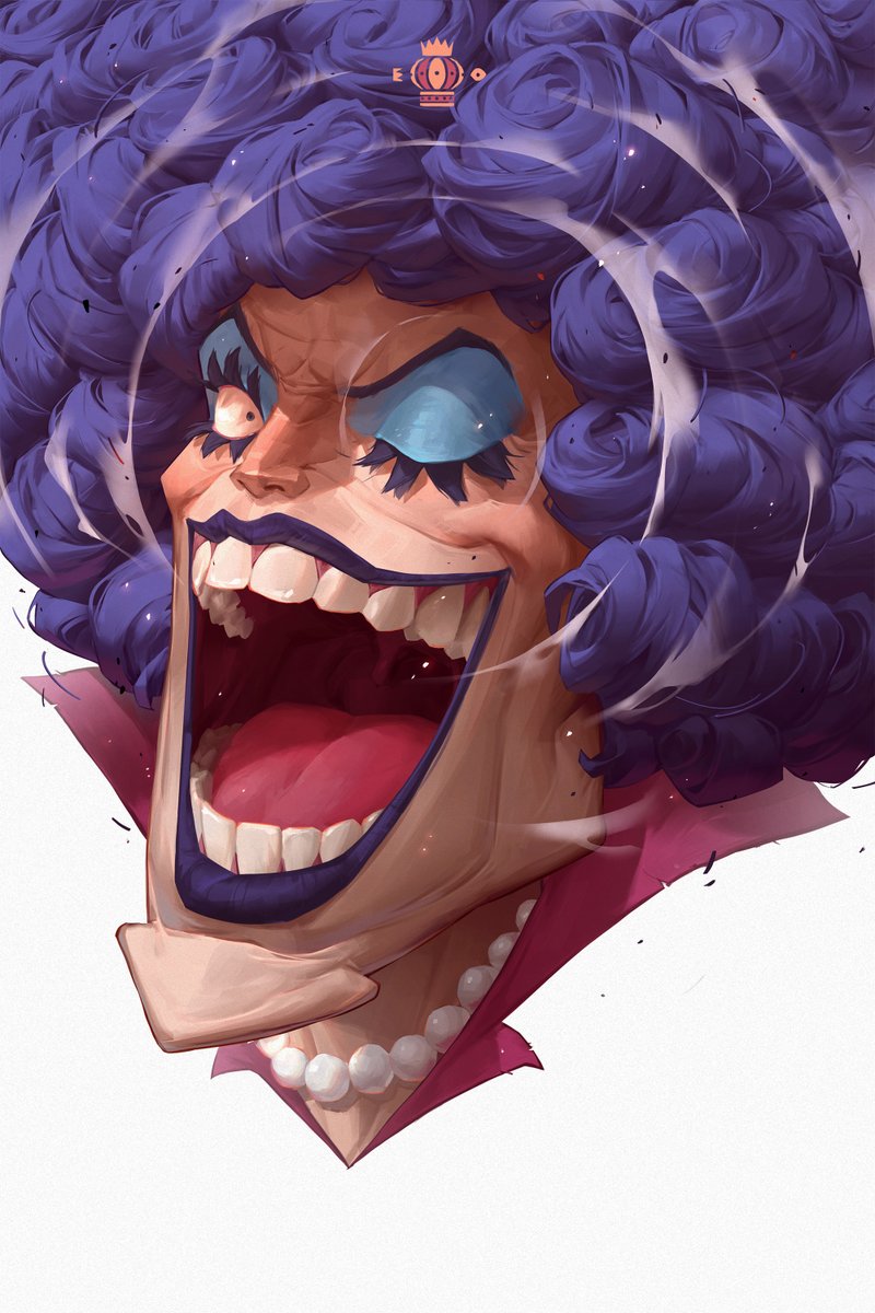 「Hee Haaaaaw! -Emporio Ivankov Patreon & 」|Patrick Gañasのイラスト