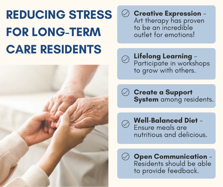 risltcop's tweet photo. It can be incredibly stressful to make the move to a long-term care facility. However, there are ways to get involved that will help alleviate stress. https://t.co/KD8sVRl28c