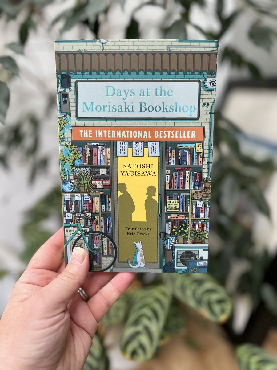 Many thanks @AbiWalton4 @bonnierbooks_uk #manillapress for this beautiful little book!

With rave reviews all over everywhere, ‘magical’, ‘a love letter to books and readers’ it sounds like a perfect read to me!

#DaysAtTheMorisakiBookshop @satoshiyagisawa is out now!