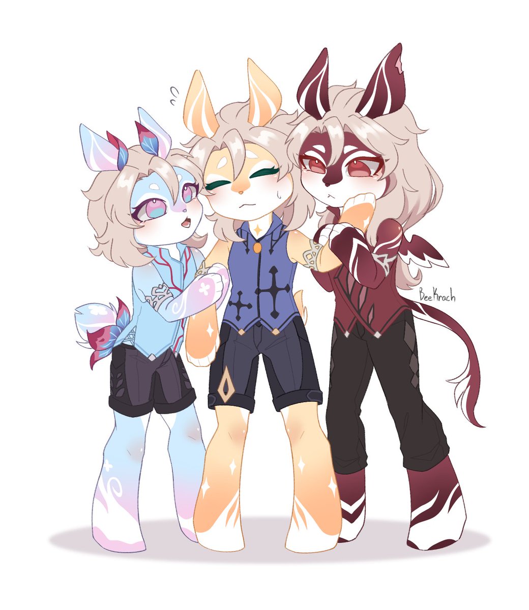 BeeKrach's tweet photo. I'm still obsessed about this🥺
#Albedo #Whoppy #Dorian https://t.co/pgZD6iZP0D