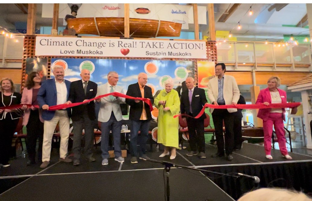 The new Muskoka Discovery Centre was officially opened yesterday by Ontario Lt. Gov.l Elizabeth Dowdeswell, who said she was hugely impressed with the indigenous exhibit, Misko-Aki. "It's so evident that this project was one of inclusion." <a href="/RMSSegwun/">Muskoka Steamships & Discovery Centre</a> <a href="/DiscoverMuskoka/">Discover Muskoka</a> #indigenous