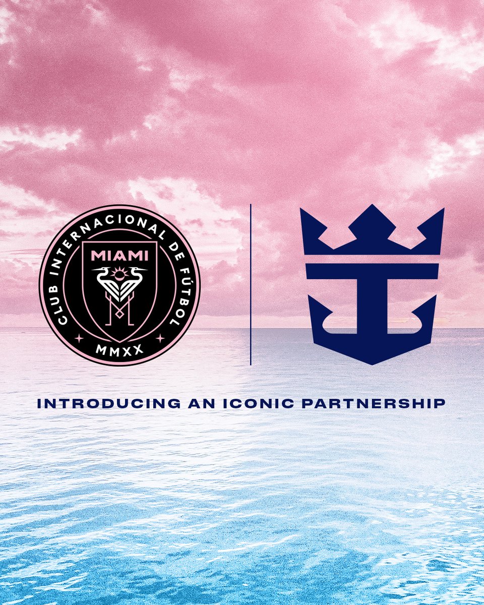 From ship to pitch 🤝  We’re proud to join forces with <a href="/InterMiamiCF/">Inter Miami CF</a> as the Club’s Main Partner. 🔗 bit.ly/AnIconicPartne…