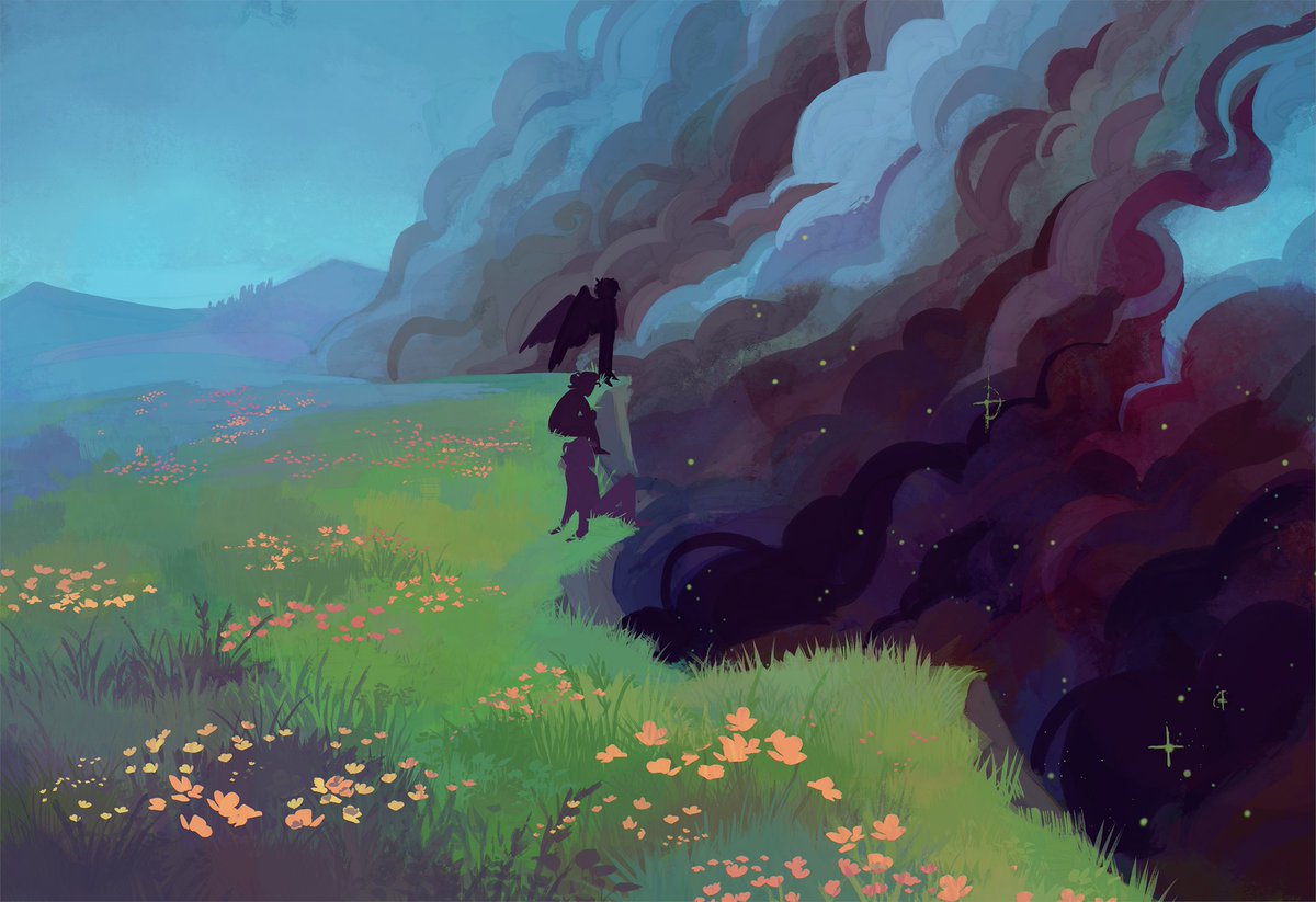 a break from work at the edge of the world

#hermitcraftfanart