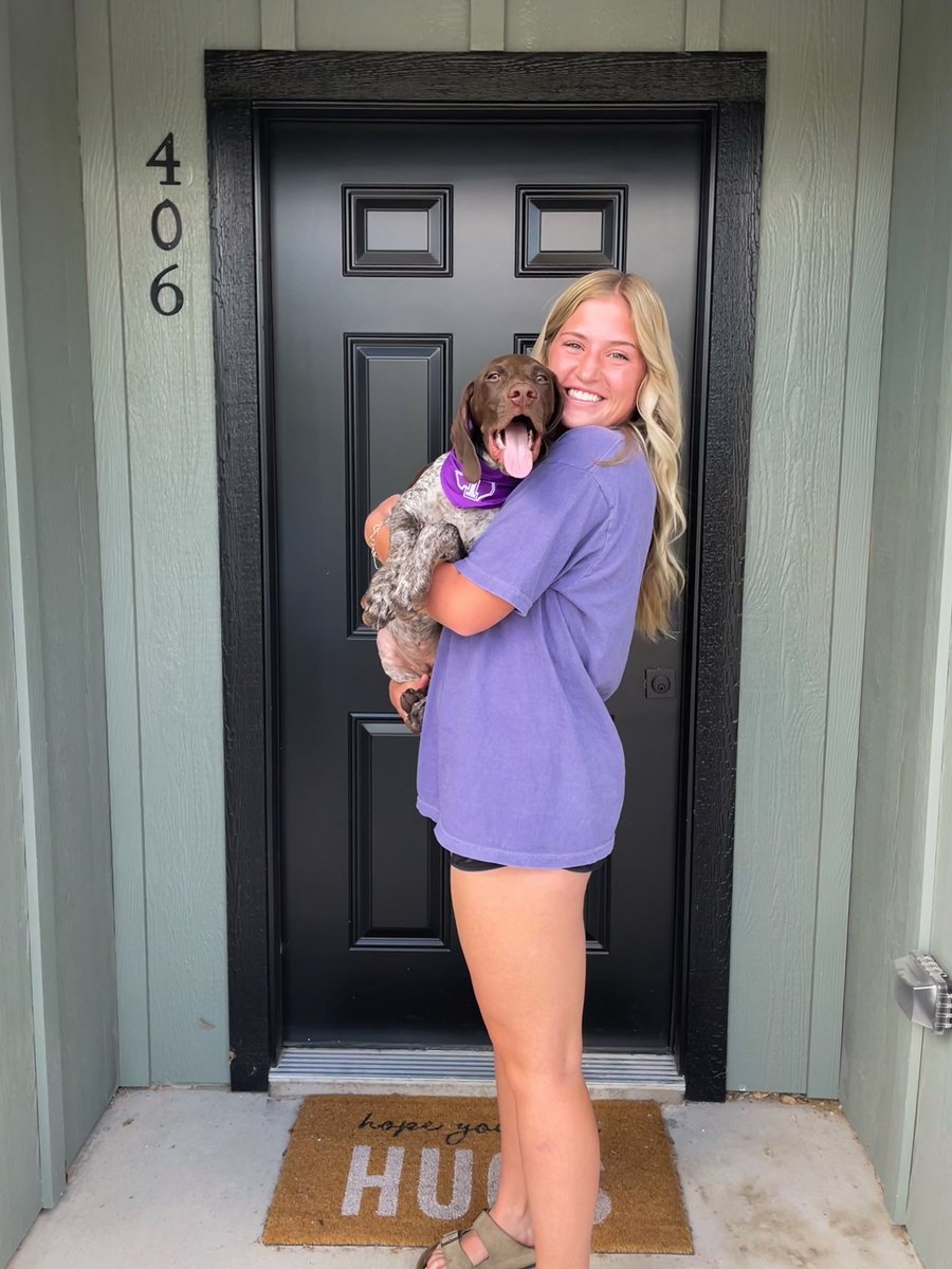 First day of senior year!💜