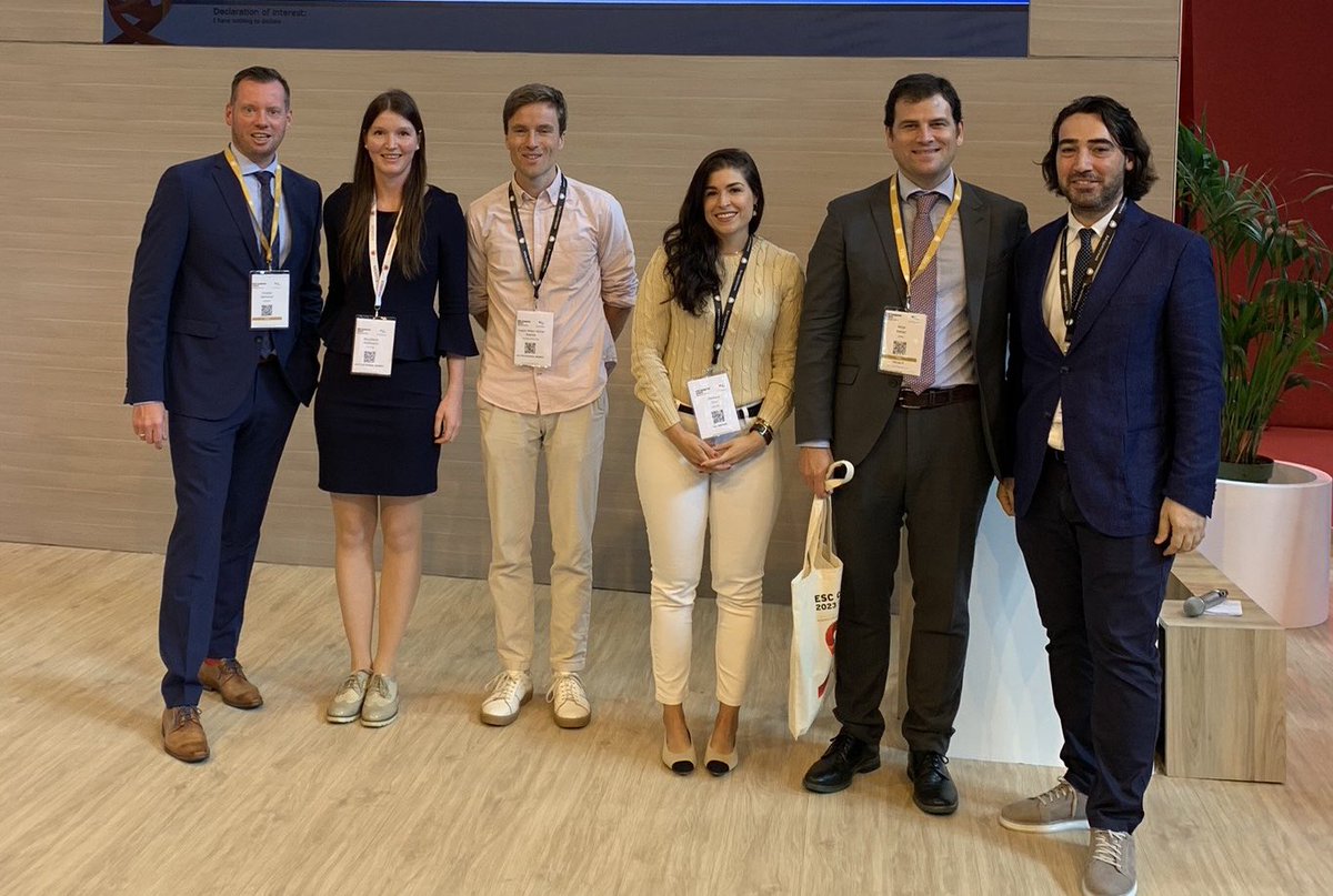 Magdalena Holzknecht (@holzknechtm) on Twitter photo Great Poster Session in Cardiac MRI at #ESC2023.
<a href="/CT_Tiller/">Christina Tiller</a> <a href="/Borjaibanez1/">Borja Ibanez</a> <a href="/CMahnkopf/">Cmahnkopf</a> <a href="/ReinstadlerSJ/">Sebastian J Reinstadler</a> <a href="/lechner_i/">Ivan Lechner</a> <a href="/Dr_Demirkiran/">Ahmet Demirkıran MD PhD</a> <a href="/CBeijnink/">Casper Beijnink</a> @imed_tweets <a href="/CoTAustria/">CoT Austria</a> Great Poster Session in Cardiac MRI at #ESC2023.
<a href="/CT_Tiller/">Christina Tiller</a> <a href="/Borjaibanez1/">Borja Ibanez</a> <a href="/CMahnkopf/">Cmahnkopf</a> <a href="/ReinstadlerSJ/">Sebastian J Reinstadler</a> <a href="/lechner_i/">Ivan Lechner</a> <a href="/Dr_Demirkiran/">Ahmet Demirkıran MD PhD</a> <a href="/CBeijnink/">Casper Beijnink</a> @imed_tweets <a href="/CoTAustria/">CoT Austria</a>