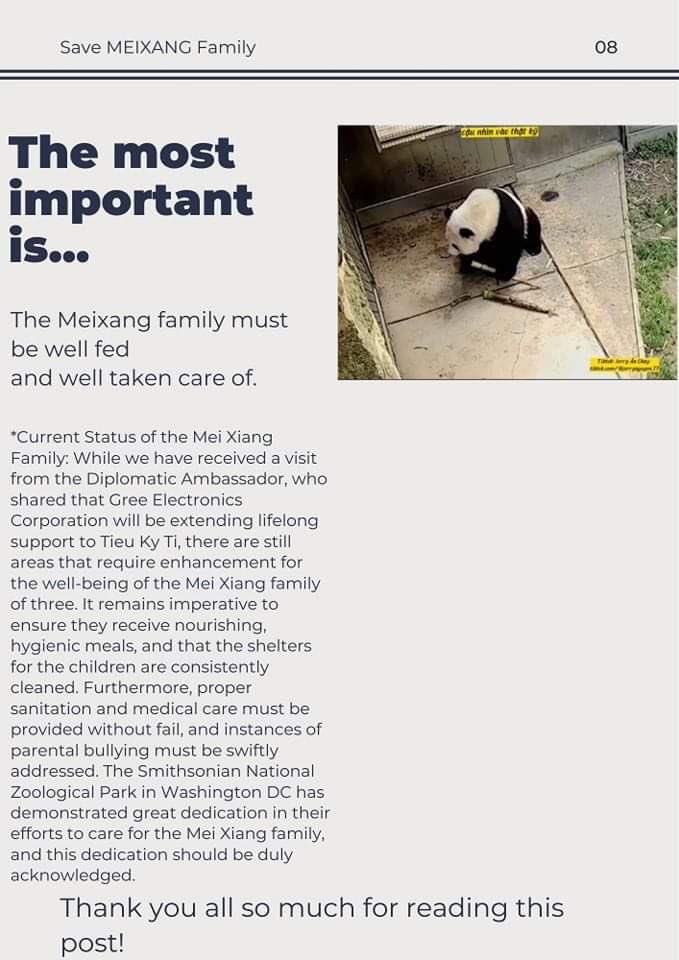 ggihan217's tweet photo. ⚠️SAVE MEIXANG FAMILY⚠️ PLEASE🙏🏻                   #ReportSmithsonianNationalZoologicalPark
#sos
#pleasehelp
#savemeixiangfamily
#savetiantianpanda
#savexiaoqijipanda
#prayforpanda
#meixangfamily https://t.co/7ZvZgdbxYW