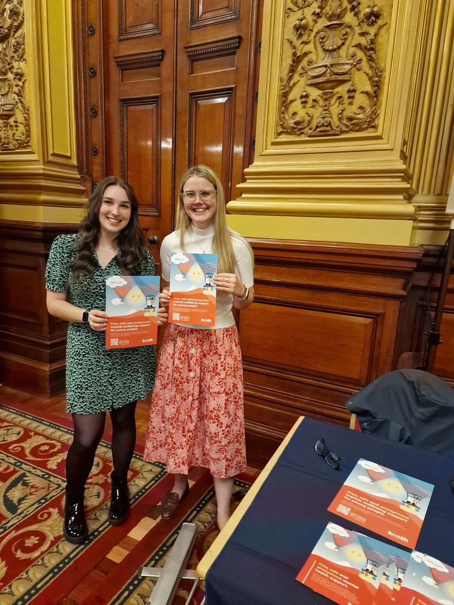 KirstyKooth's tweet photo. Fab to be back at the City Chambers this week showcasing @kooth_plc at #TheFamilyWellbeingHub
We were one of many services there sharing the support we have on offer for Glasgow families. 
Thankyou if you came over for a chat &amp; thankyou @GCParentsGroup for hosting a great event! https://t.co/jD8NagtYEc