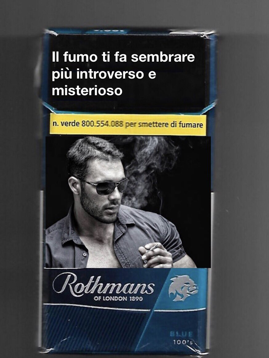 palermitandrip's tweet photo. Come farei io i pacchetti di sigarette se fossi a capo del reparto marketing https://t.co/wkw2m6EMcK